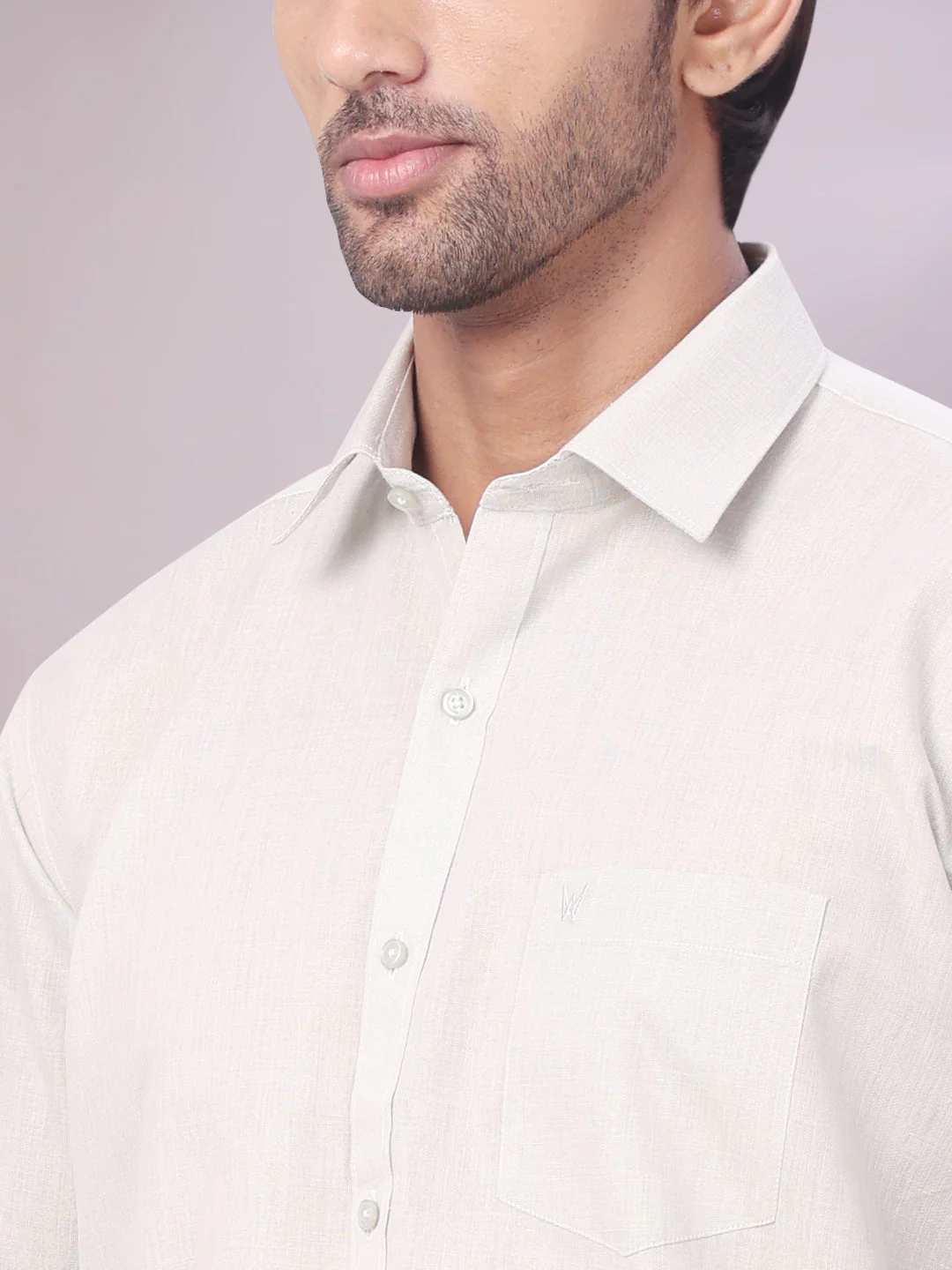 Men's Tissue Olive Green Color Flexi Dhoti Shirt Wedding Combo Maverick Flexi - Image 7
