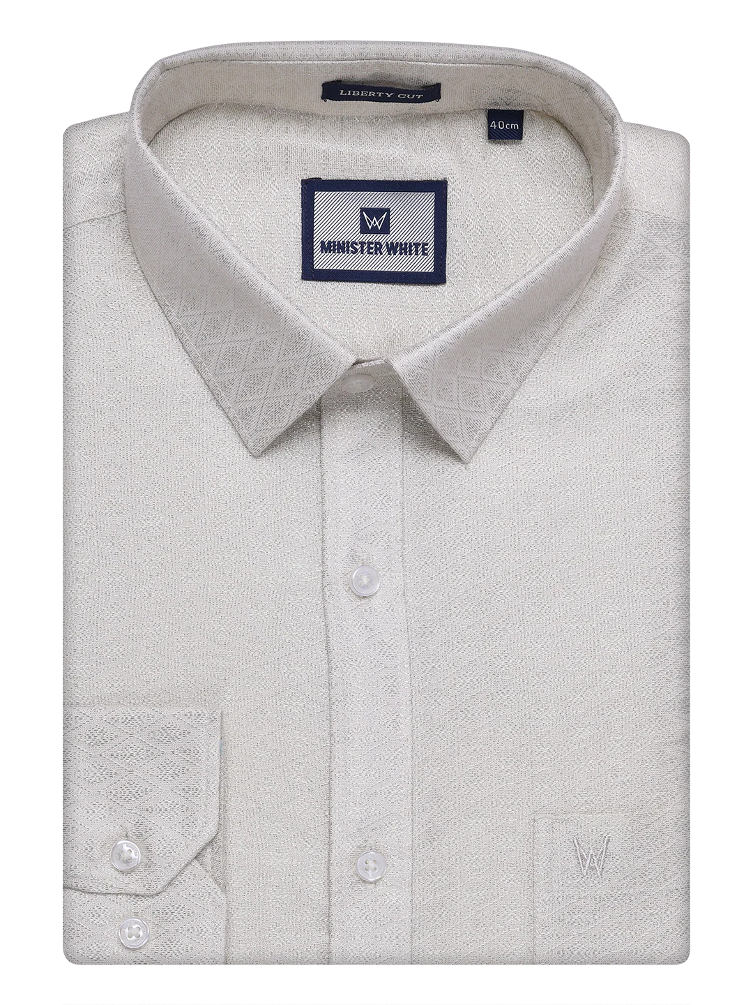 Mens Water Tissue Jacquard Shirt with Matching Dhoti Combo Zeus - Image 8
