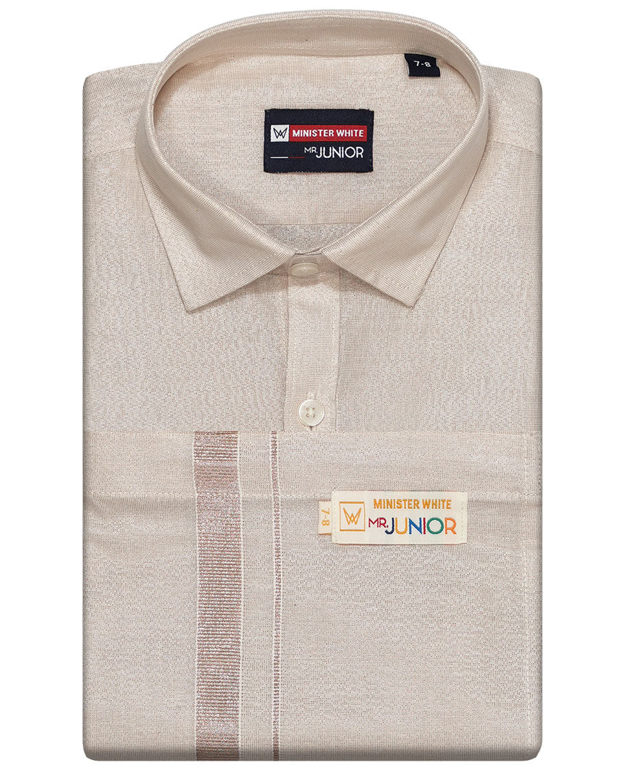 Olive Green cotton shirt with dhoti (ambitious boy) - Image 22